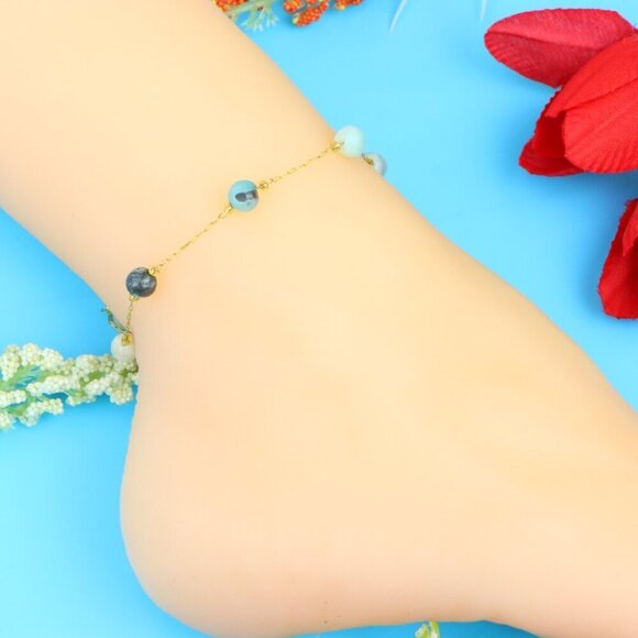 Elegant Handmade Anklet – Perfect for Women & Girls | Ideal Gift Option, DYC1445 - Picture 6 of 6